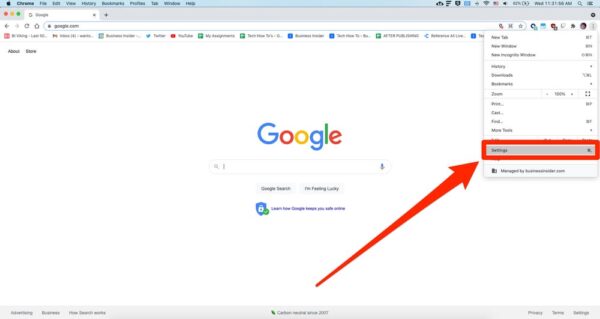 how to make google my homepage